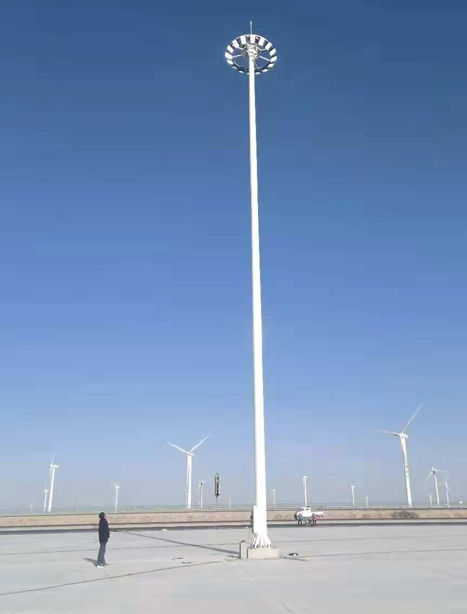 瓜州高速路服务区红山街道高杆灯项目