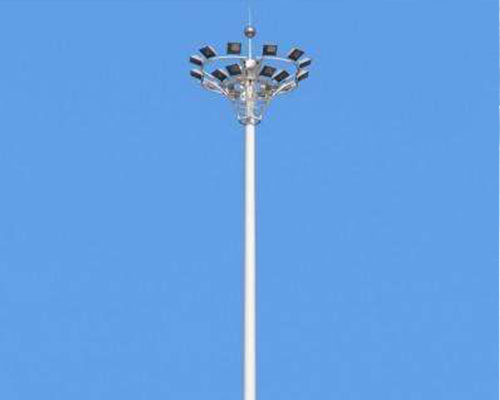 红山街道高杆灯