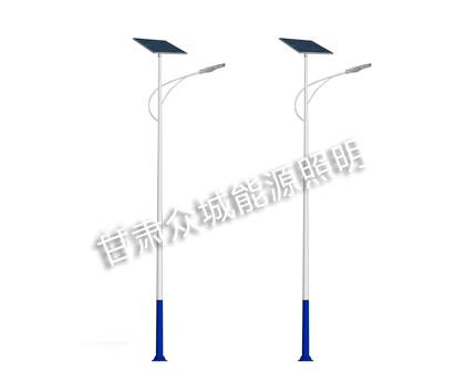 红山街道金爷太阳能led路灯