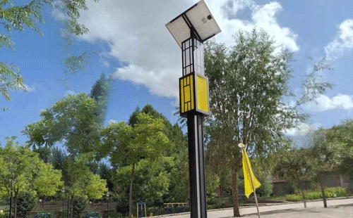 红山街道智慧路灯安装